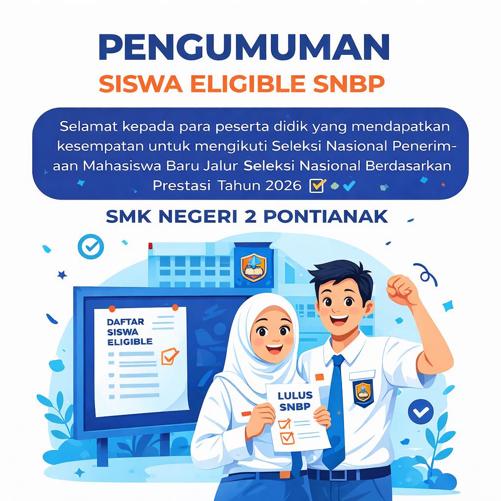 DAFTAR PESERTA DIDIK ELIGIBLE SNBP 2026 - SMKN 2 PONTIANAK